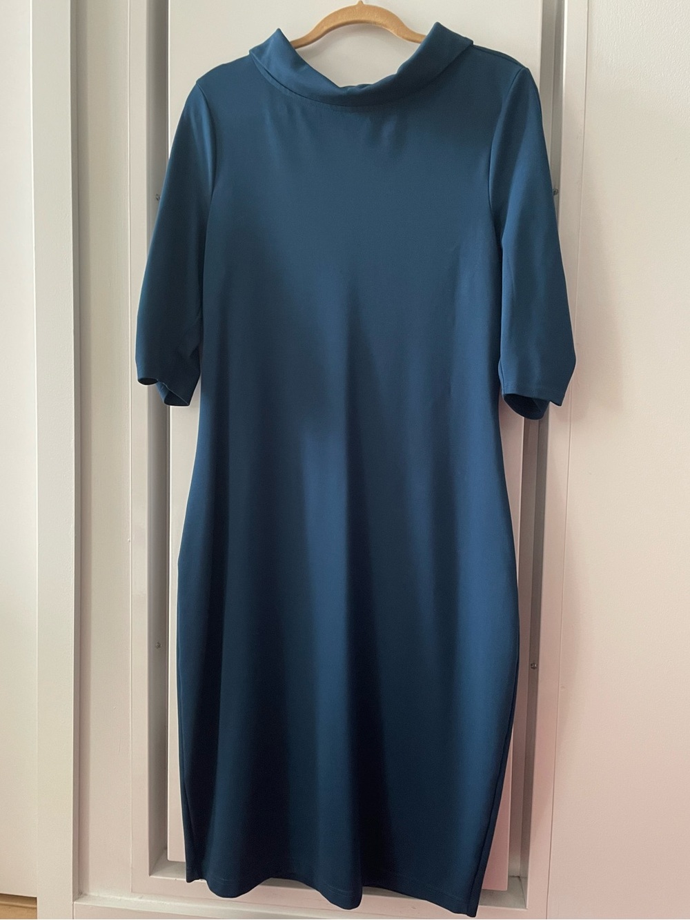 Rich Teal “Unique Vintage” Brand Tulip Dress